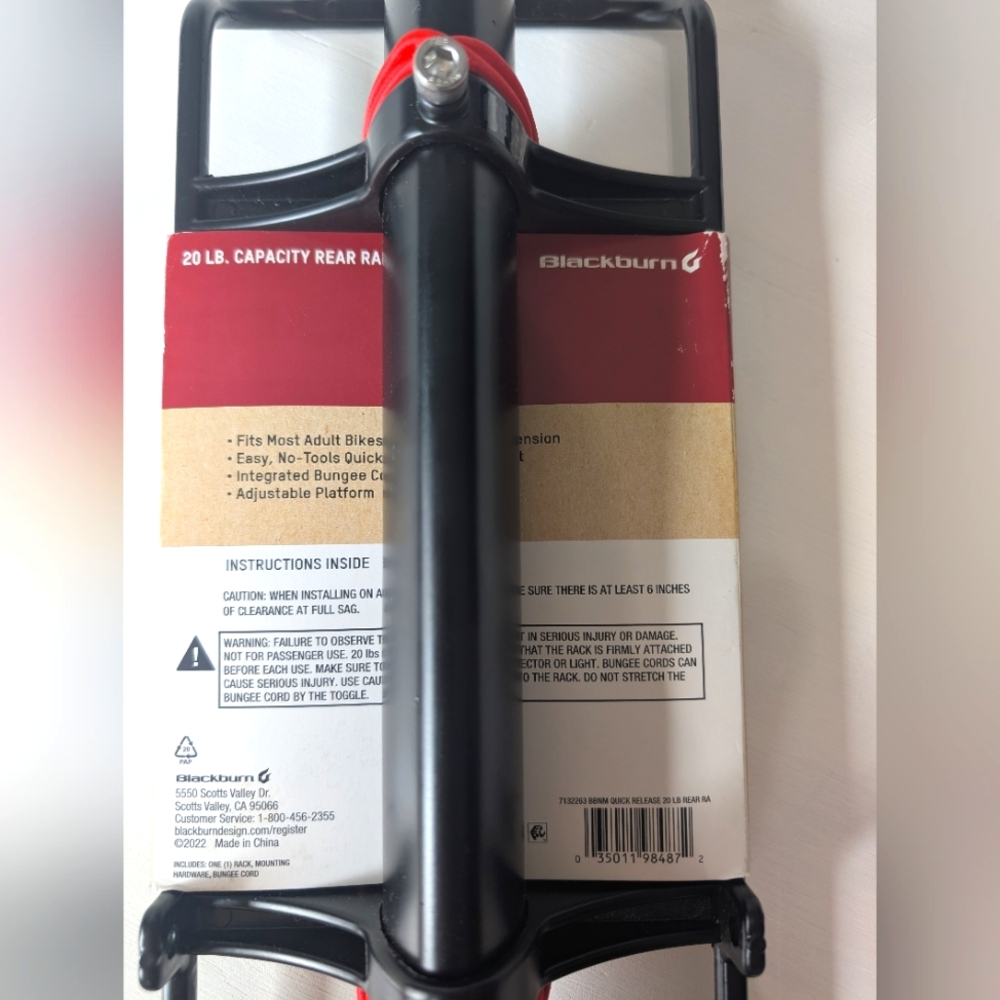 Blackburn Rear Bike Rack - Picture 4 of 4
